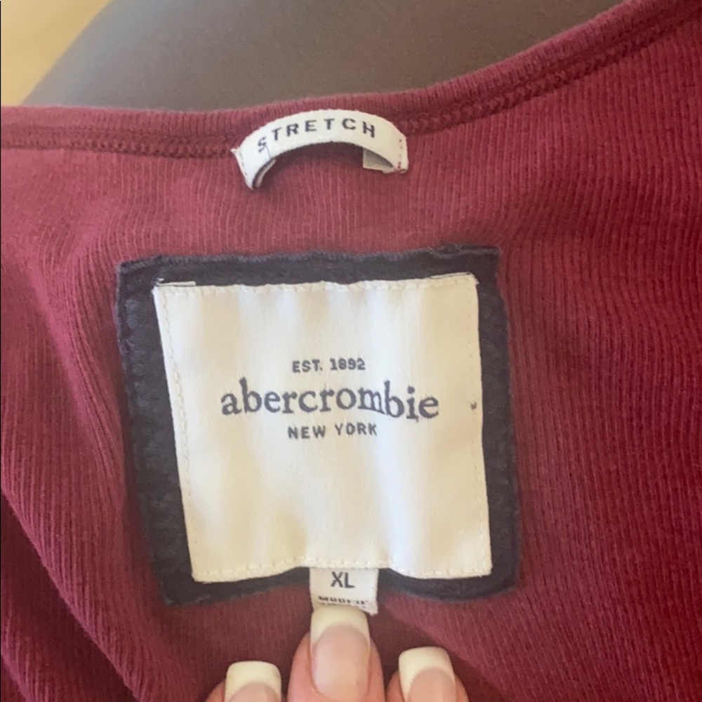 Abercrombie ribbed, stretch tank top. - Picture 4 of 4